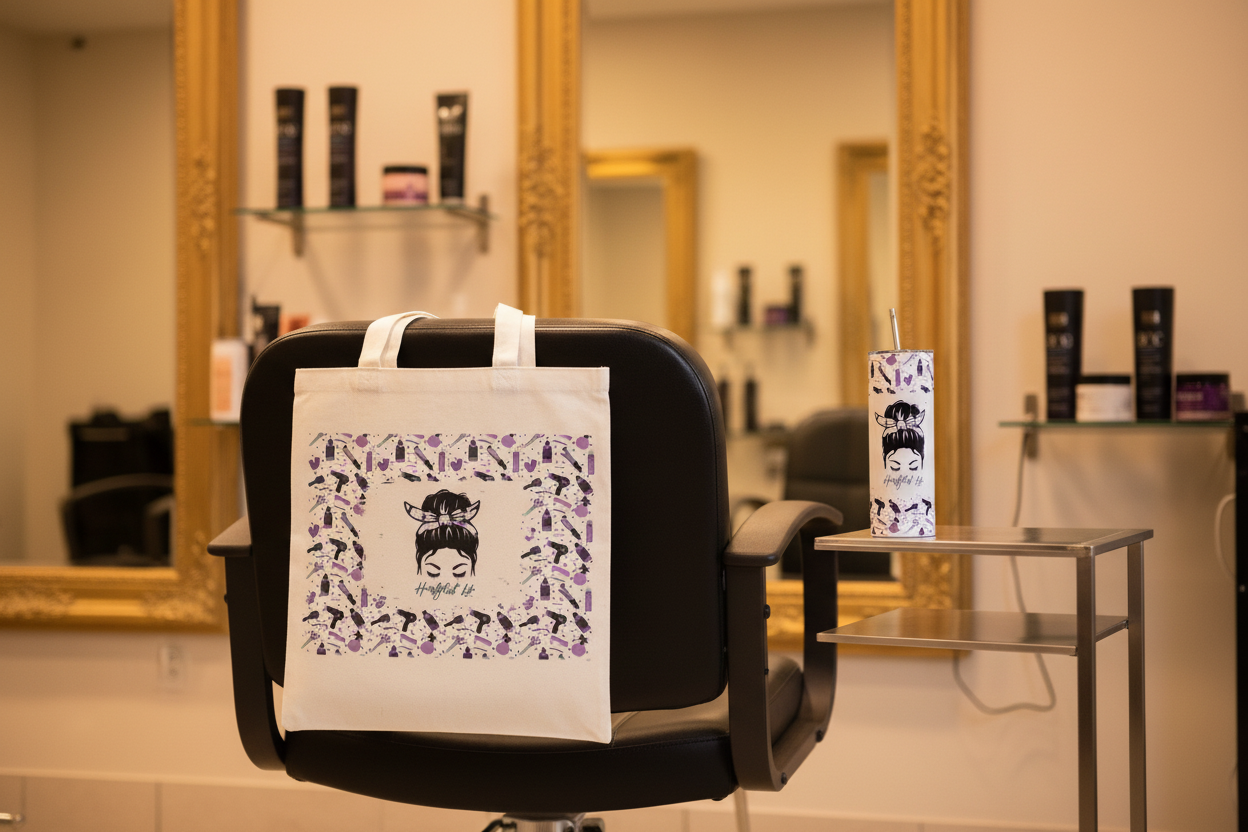 Messy Bun Stylist Tumbler & Tote