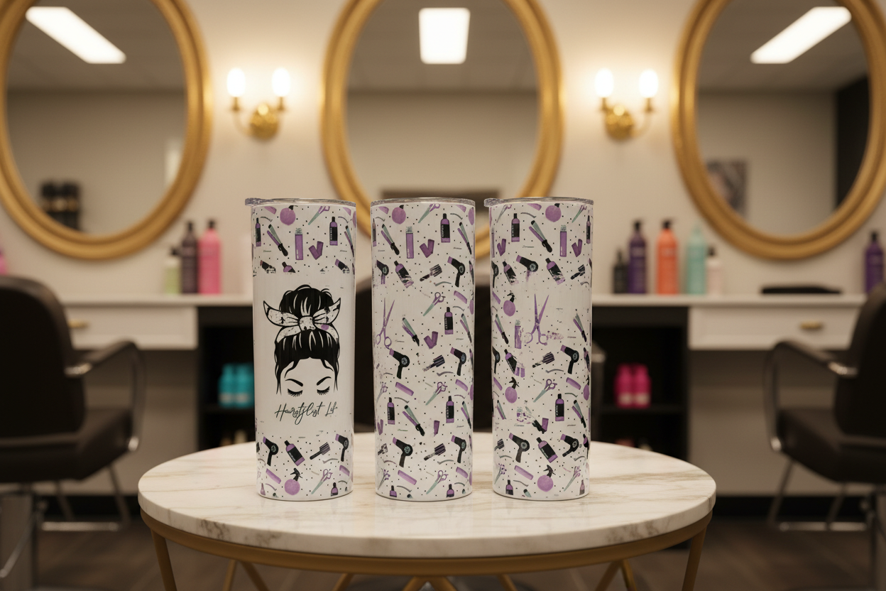 Messy Bun Stylist Tumbler & Tote