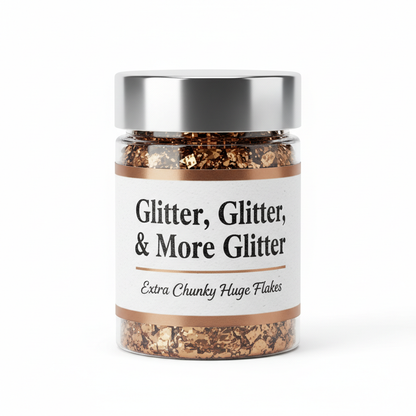 CoCo Bronze X-Chunky Glitter in packaging
