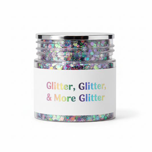 Ace Iridescent Glitter in packaging