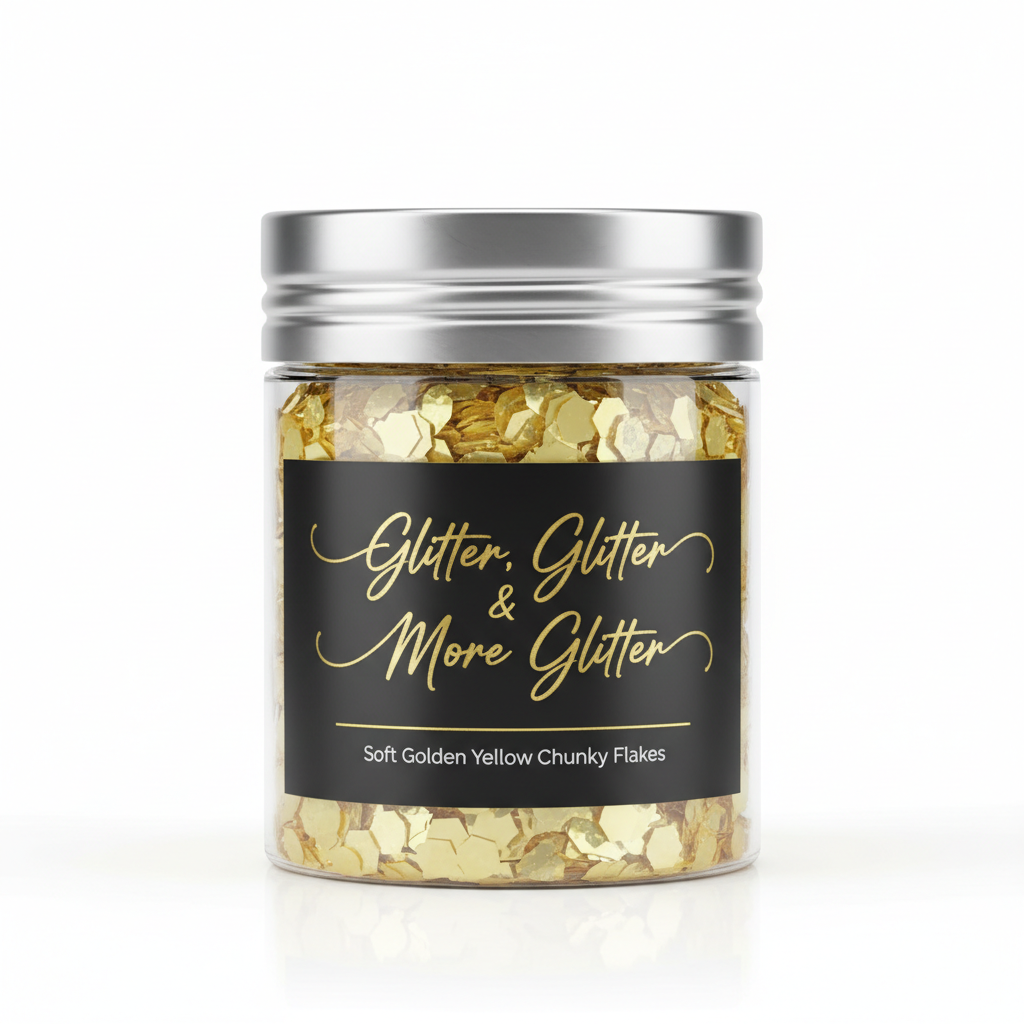 Morning Light Chunky Glitter in packaging