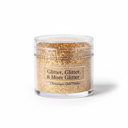 JoJo Champagne Gold Glitter in packaging