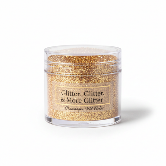JoJo Champagne Gold Glitter in packaging