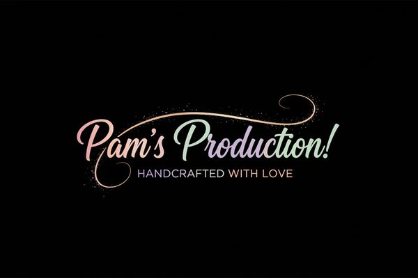 Pam's Production - Handcrafted with Love Logo