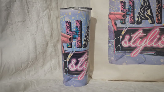 Hair Stylist Tumbler & Tote