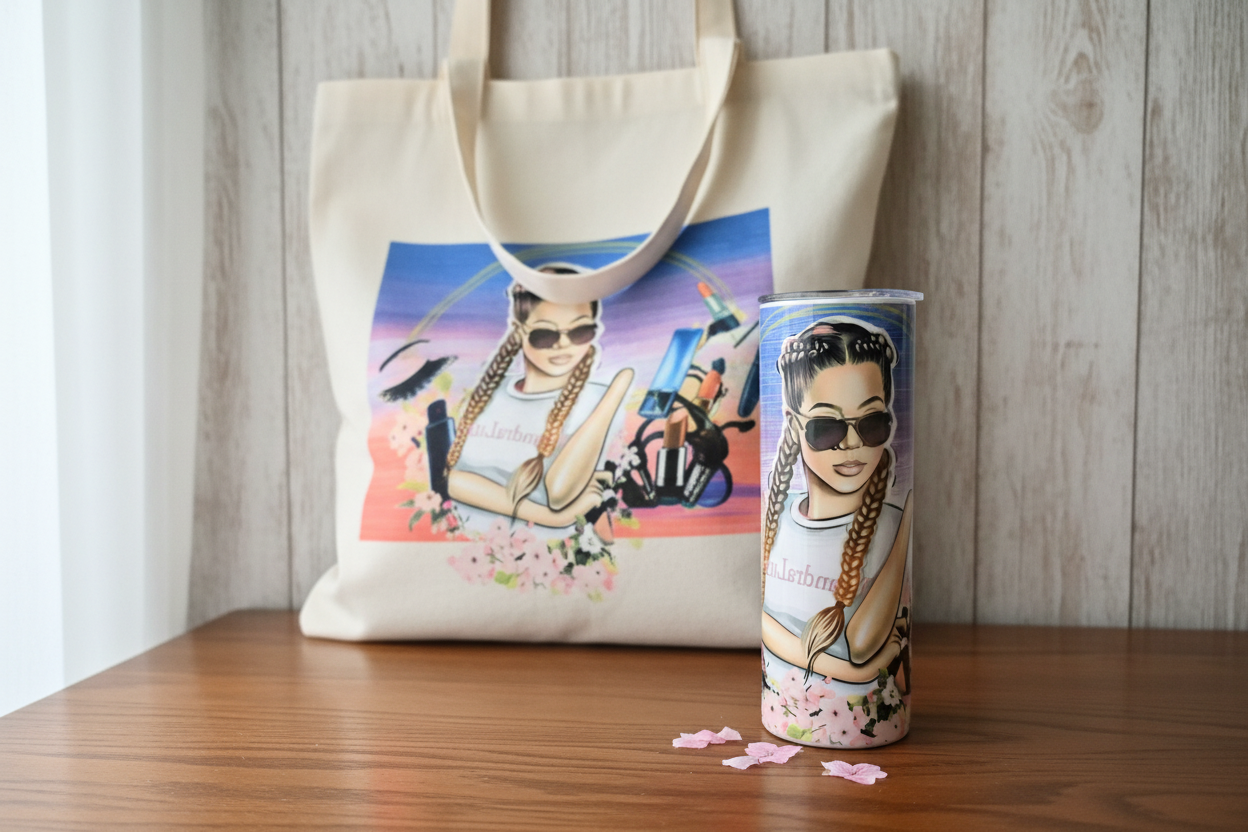 Tote and Tumbler Lifestyle