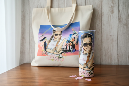 Tote and Tumbler Lifestyle