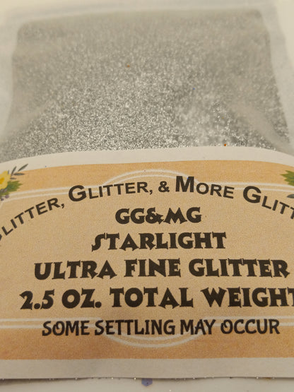 Starlight Silver – Ultra Fine Silver Glitter