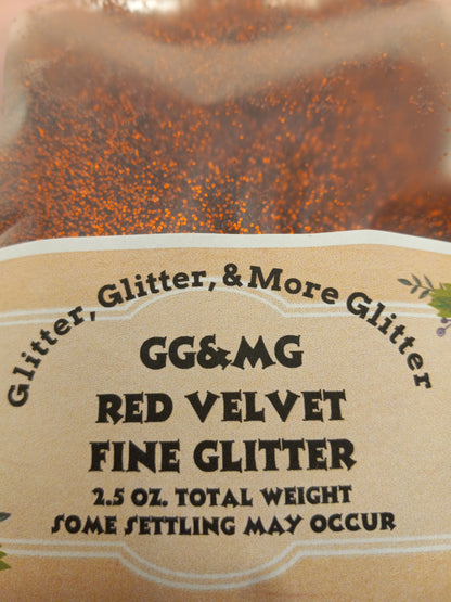 Red Velvet Fine Glitter