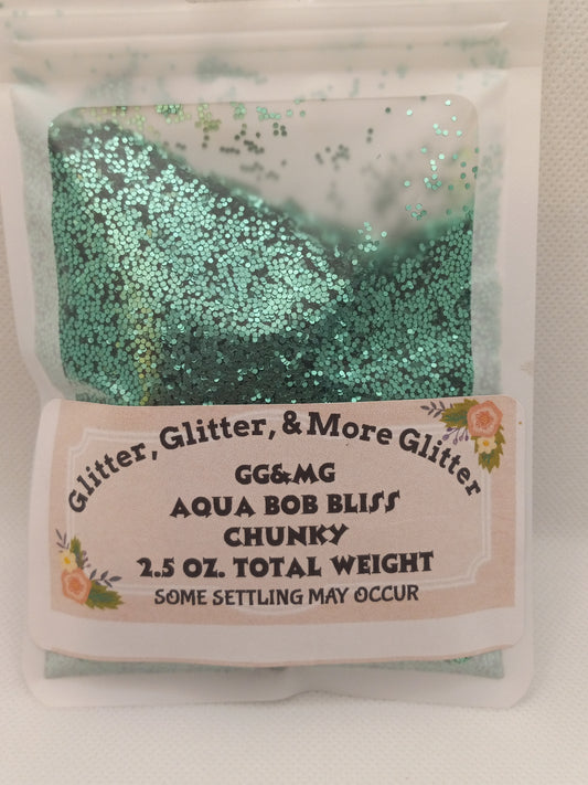 Aqua Boogie -Chunky Glitter Flakes