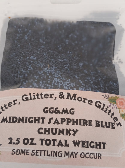 Midnight Sapphire Blue - Chunky