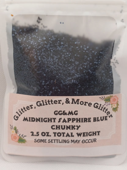 Midnight Sapphire Blue - Chunky