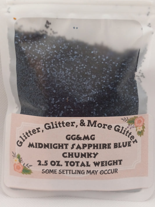 Midnight Sapphire Blue - Chunky