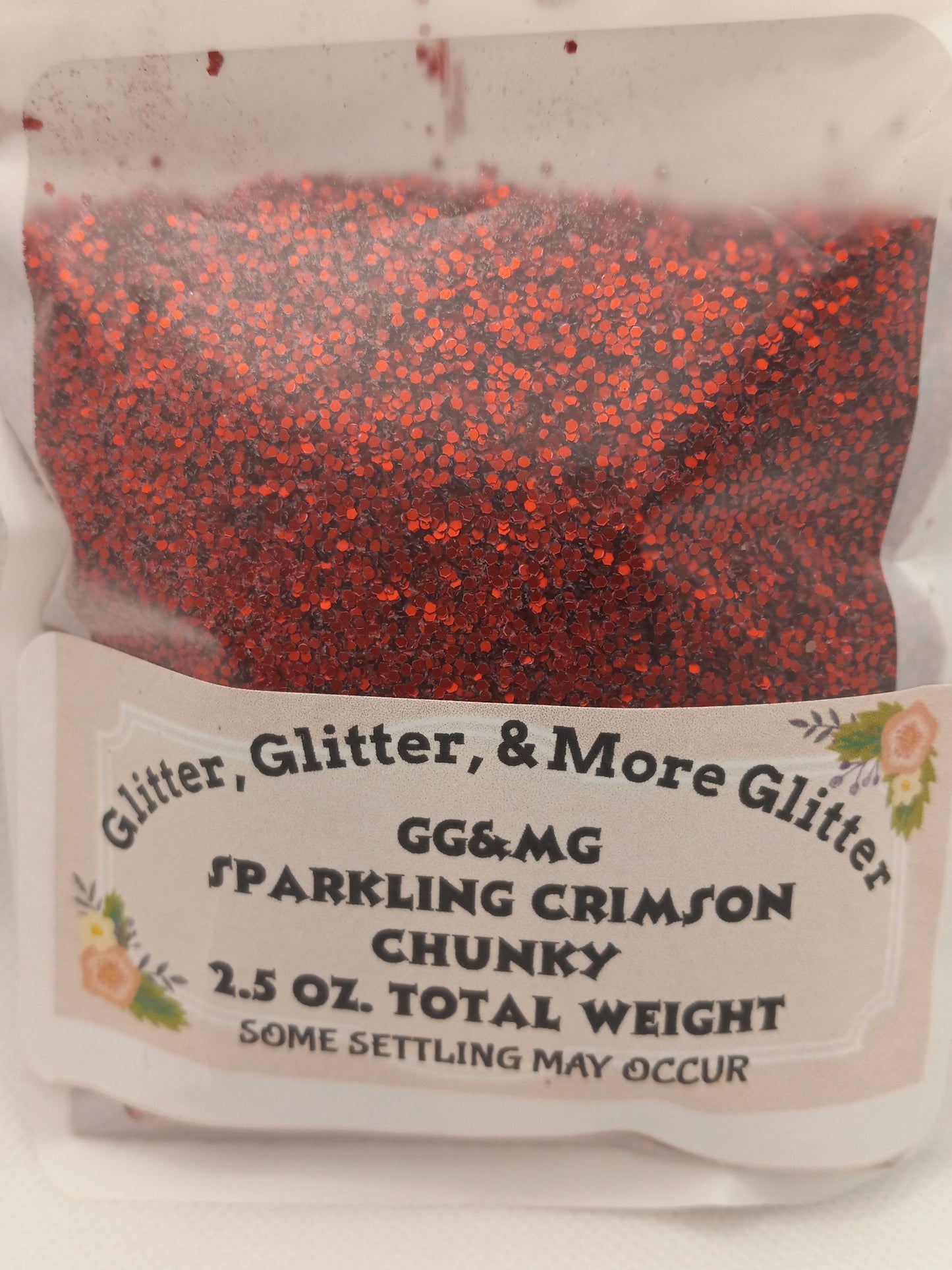 Sparkling Crimson Chunky