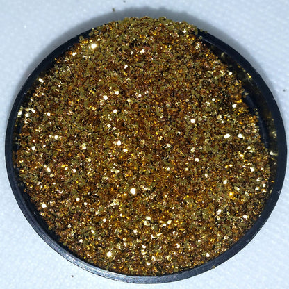 Mr. King Gold - Fine flakes of Gold Glitter.