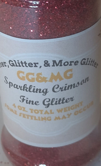 Sparkling Crimson Fine Glitter